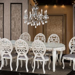 Roham dining tables  | Roham shell chair